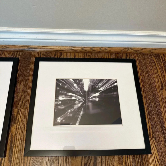 Series of 3 Black Framed Wall Art Pieces - Picture 5 of 5